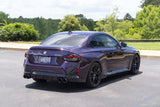 Dinan 23-26 BMW M240i/M240i xDrive (G42) Valved Axleback Exhaust System - Black Tips - D660-0098-BLK