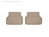 WeatherTech 04-10 BMW 5-Series (E60) Rear FloorLiner - Tan - 451642