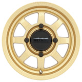 Method MR410 14x7 4+3/+13mm Offset 4x156 132mm CB Gold Wheel - MR41047046143