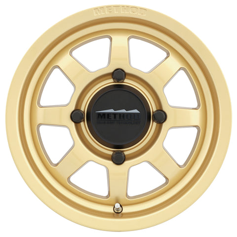 Method MR410 14x7 4+3/+13mm Offset 4x156 132mm CB Gold Wheel - MR41047046143