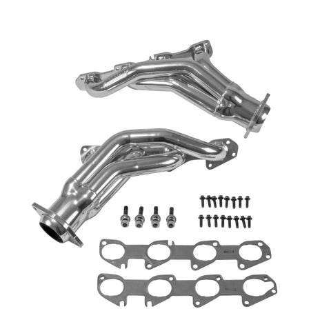 BBK 05-10 Dodge Hemi 6.1L Shorty Tuned Length Exhaust Headers - 1-7/8in Silver Ceramic - 40130