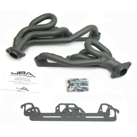 JBA 96-03 Dodge Truck 5.2L/5.9L Magnum 1-1/2in Primary Ti Ctd Cat4Ward Header - 1945S-1JT