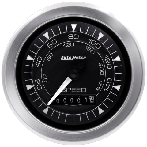 Autometer Chrono 73-79 Ford Truck Direct Fit Dash Kit 6pc Tach/MPH/Fuel/Oil/WTMP/Volt - 7019-CH