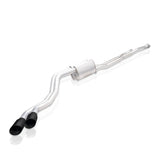 Stainless Works 2014+ Toyota Tundra 5.7L Redline Series Cat-Back Exhaust w/Black Tips - TOYT14CBR-B