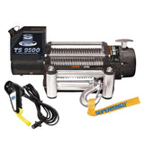 Superwinch 9500 LBS 12V DC 11/32in x 95ft Steel Rope Tiger Shark 9500 Winch - 1595200