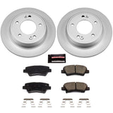 Power Stop 12-17 Hyundai Veloster Rear Z17 Evolution Geomet Coated Brake Kit - CRK6502