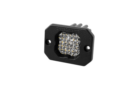 Diode Dynamics Stage Series C1 LED Pod Pro - White Flood Flush BBL Each - DD6477S