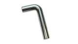 Vibrant 1.5in O.D. T304 SS 90 deg Mandrel Bend 4in x 12in leg lengths (1.5in Centerline Radius) - 13032