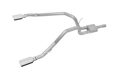 Gibson 14-16 Ram 1500 Big Horn 3.0L 3in Cat-Back Dual Split Exhaust - Stainless - 66569