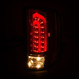 ANZO 2007-2013 Chevrolet Silverado 1500 LED Taillights Chrome - 321341