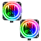 Oracle Lincoln LS 00-02 LED Fog Halo Kit - ColorSHIFT - 1155-333