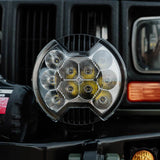 KC HiLiTES SlimLite 6in Light Shield - SAE Driving Beam - Clear - 5120