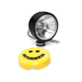 KC HiLiTES Daylighter 6in. Halogen Light 100w Spread Beam (Single) - Black SS - 1234