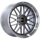 BBS LM 20x10 5x120 ET33 Diamond Black Center Diamond Cut Lip Wheel -82mm PFS/Clip Required - LM284DBPK