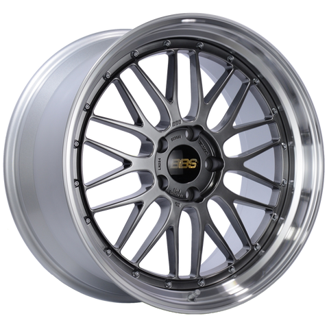 BBS LM 20x10 5x120 ET33 Diamond Black Center Diamond Cut Lip Wheel -82mm PFS/Clip Required - LM284DBPK