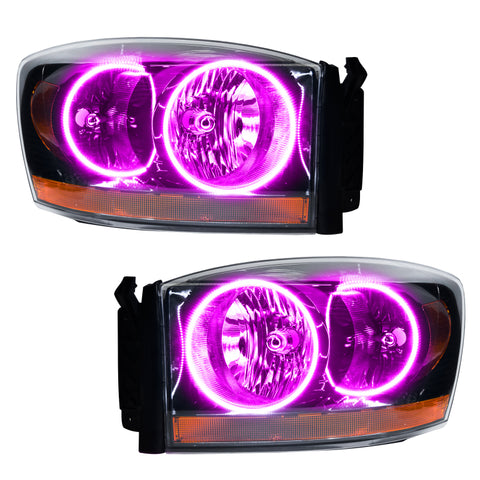 Oracle 06 Dodge Ram SMD HL - Black - ColorSHIFT - 7033-330