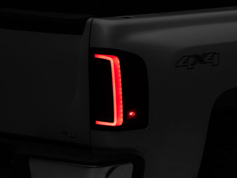 Raxiom 07-13 Chevy Silverado 1500 G2 LED Tail Lights- Black Housing (Clear Lens) - S112711