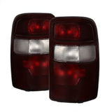 xTune GMC Yukon 00-06 OEM Style Tail Lights w/ Black Rim Red Smoked ALT-JH-CSUB00-OE-RSM - 9028809