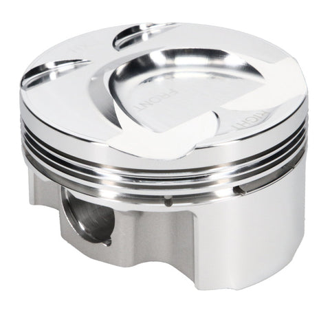 JE Pistons Nissan VR30DDTT 86mm Bore 10.2:1 CR -3cc Dish - Set of 6 - 346348