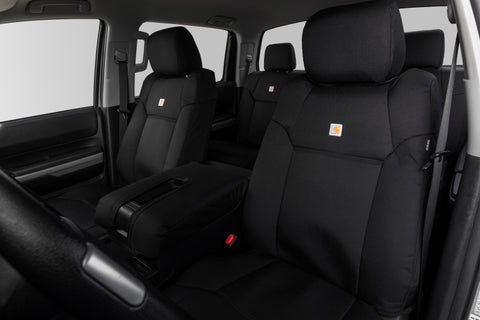 Covercraft 24-25 Jeep Wrangler Buckets Carhartt Super Dux Precision Fit Custom Front Row Seat Cover - GTJ4551ABCOBK