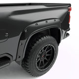 EGR 20-23 Chevrolet Silverado 2500Hd/3500Hd Traditional Bolt-On Look Fender Flares Black Set Of 4 - 791884-GBA