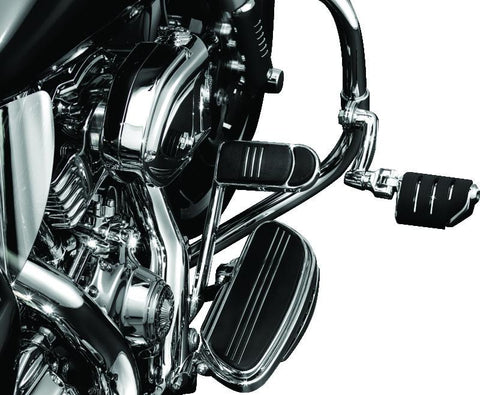 Kuryakyn Longhorn Offset Peg Mounts Chrome (Pair) - 8016