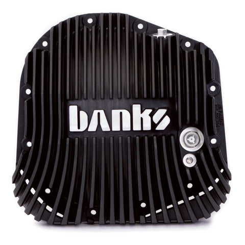 Banks 85-19 Ford F250/ F350 10.25in 12 Bolt Black-Ops Differential Cover Kit - 19258