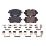 Power Stop 12-18 Audi A6 Rear Z17 Evolution Ceramic Brake Pads w/Hardware - 17-1547