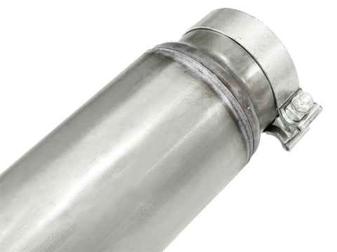 aFe Atlas Exhausts DPF-Back Aluminized Steel Exhaust Dodge Diesel Trucks 07.5-12 L6-6.7L Black Tip - 49-02016-B