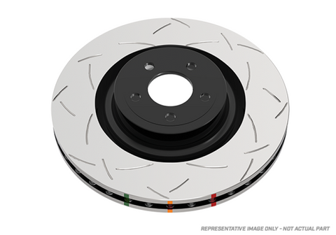 DBA 00-05 Ford Excursion FWD / 99-04 F250 w/ single RW Rear Slotted 4000 Series Rotor - DBA4796S