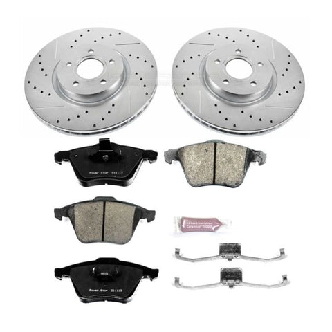 Power Stop 06-13 Volvo C70 Front Z23 Evolution Sport Brake Kit - K5430