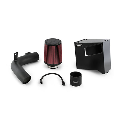 Mishimoto 15-16 Subaru WRX Performance Race Air Intake Kit - Wrinkle Black - MMAI-WRX-15RWBK
