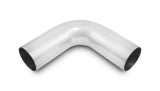 Vibrant 5in OD T6061 Aluminum Mandrel Bend 90 Degree - Polished - 2976
