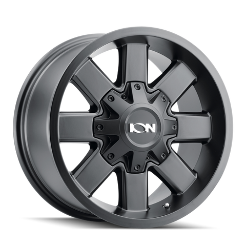 ION Type 141 18x9 / 8x165.1 BP / 18mm Offset / 125.2mm Hub Satin Black Wheel - 141-8976B18