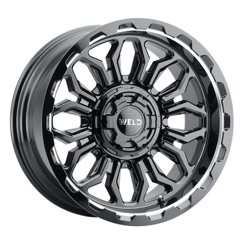 Weld Off-Road W139 20X9 Flare 6X135 6X139.7 ET00 BS5.00 Gloss Black MIL 106.1 - W13909098500
