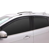 AVS 14-18 Toyota Corolla Ventvisor In-Channel Front & Rear Window Deflectors 4pc - Smoke - 194989