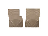 WeatherTech 02+ Mercedes-Benz G-Class (W463) Front Rubber Mats - Tan - W124TN