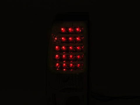 ANZO 1999-2007 Chevrolet Silverado 1500 LED Taillights Chrome - 311011