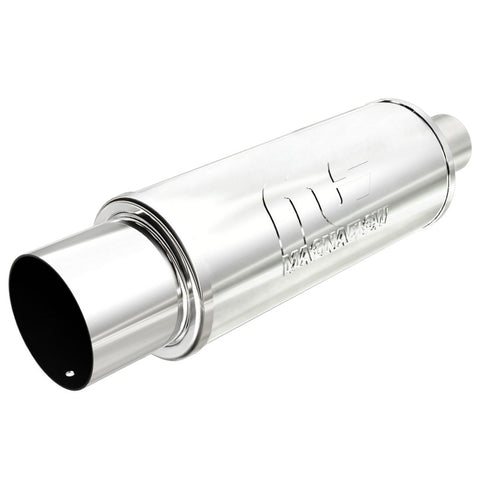 MagnaFlow Muffler W/Tip Mag SS 14X5X5-2.25/4. - 14857