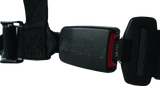 DragonFire Racing Harness H-Style- 4-Point- EZ-Adjust- 2in Buckle- Black - 522044