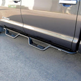 Westin 07-21 Toyota Tundra CrewMax Outlaw Drop Nerf Step Bars - Textured Black - 20-13255