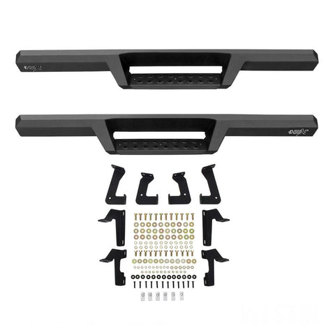 Westin 18-20 Jeep Wrangler JL 2DR HDX Drop Nerf Step Bars - Textured Black - 56-14055