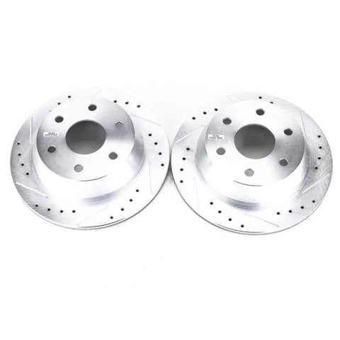 Power Stop 03-05 Chevrolet Astro Rear Evolution Drilled & Slotted Rotors - Pair - AR8641XPR