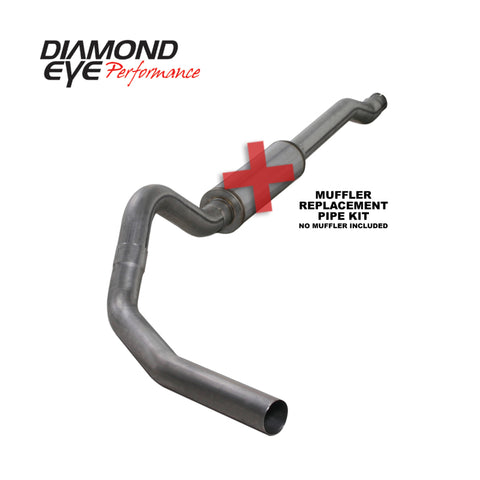 Diamond Eye KIT 4in CB SGL SS: 03-07 FORD 6.0L F250/F350 - K4338S-RP