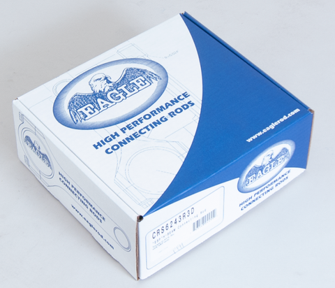 Eagle Chrysler 5.7/6.1L Hemi 6.243in 4340 H-Beam Connecting Rods w/ .984 Pin (Set of 8) - CRS6243R3D