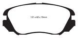 EBC 10+ Buick Allure (Canada) 3.0 Ultimax2 Front Brake Pads - UD1421