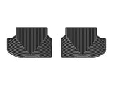 WeatherTech 2014+ BMW M5 Rear Rubber Mats - Black - W331