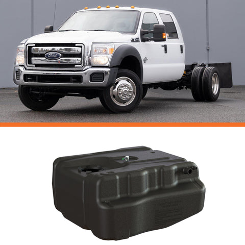 Titan Fuel Tanks 11-19 Ford F-350/F-450 Narrow Frame 40 Gallon After-Axle Utility Fuel Tank - 8020011