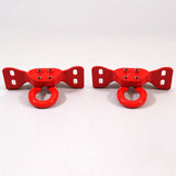 Ford Racing 17-22 Super Duty Tow Hooks - Red (Pair) - M-18954-SDR