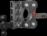 Gen-Y The Boss Torsion-Flex 2in Shank 5in Drop 1.1K TW 10K Hitch w/GH-031 Dual-Ball - GH-1014
